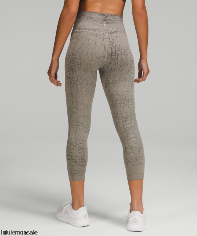 Lululemon Damen DELULU080 | Thread Dye Wunder Train High-rise Crop 23